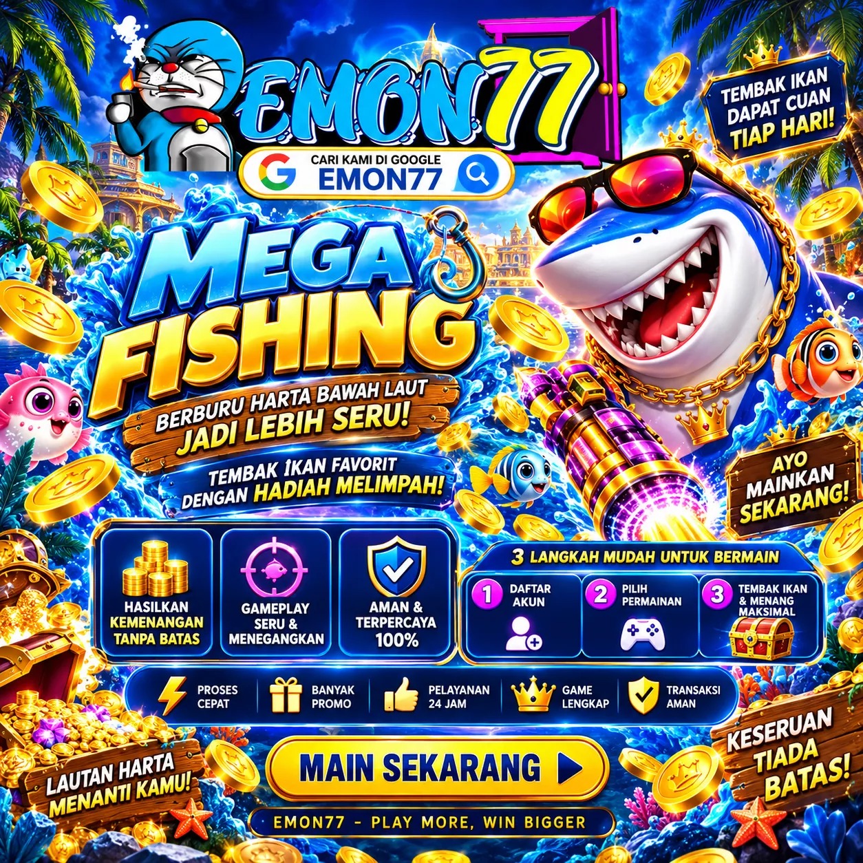 Emon77 - Akses Tanpa Batas Login Situs Game Kesayangan Emon